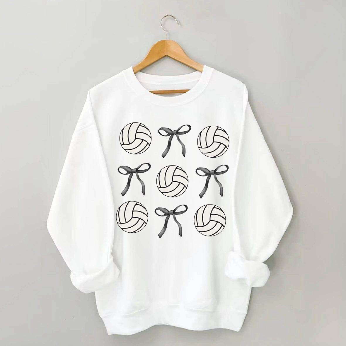 Volleyball Bows Sweatshirt