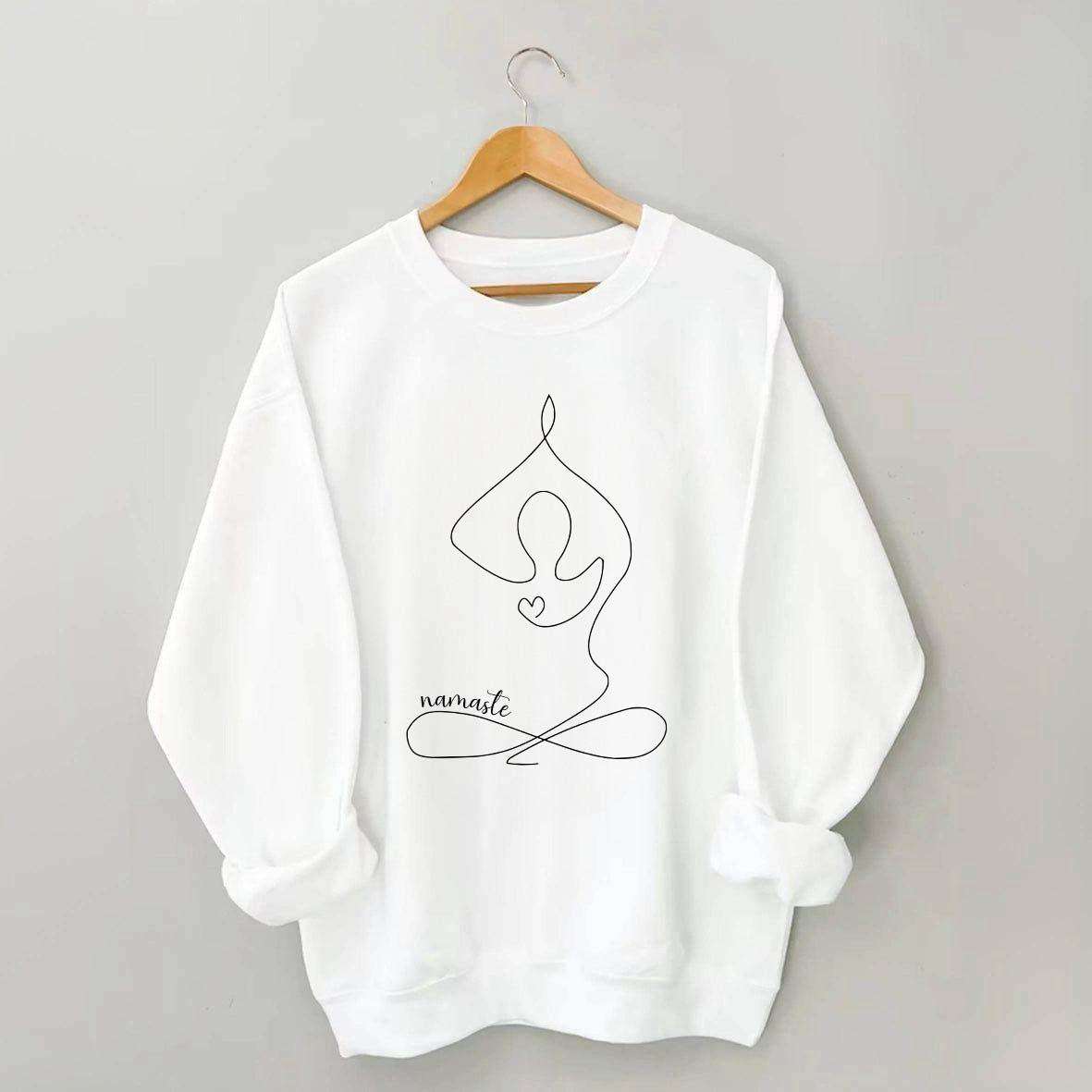 Fitness Casual Yoga Namaste Sweatshirt