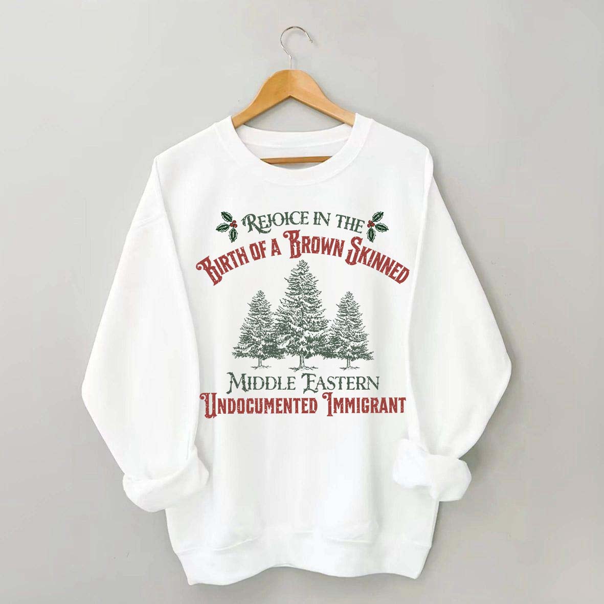 Feminist Christmas Liberal Sweatshrit