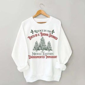 Feminist Christmas Liberal Sweatshrit