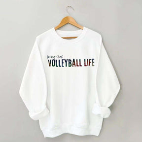 Cool Volleyball Player Sweatshirt