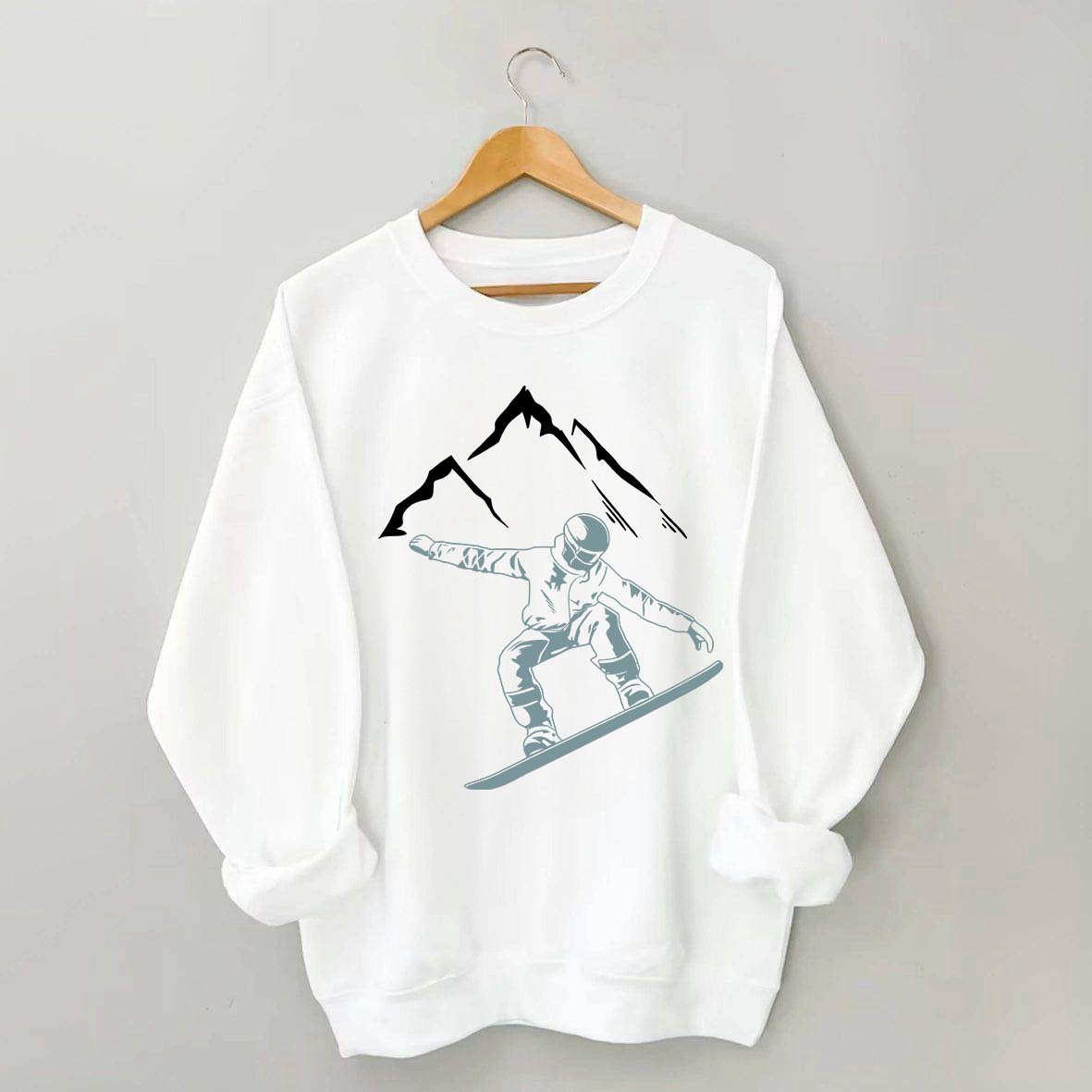 Funny Snowboarder Gifts Sweatshirt