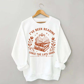 Reading Floral Book Club Reader Sweatshirt