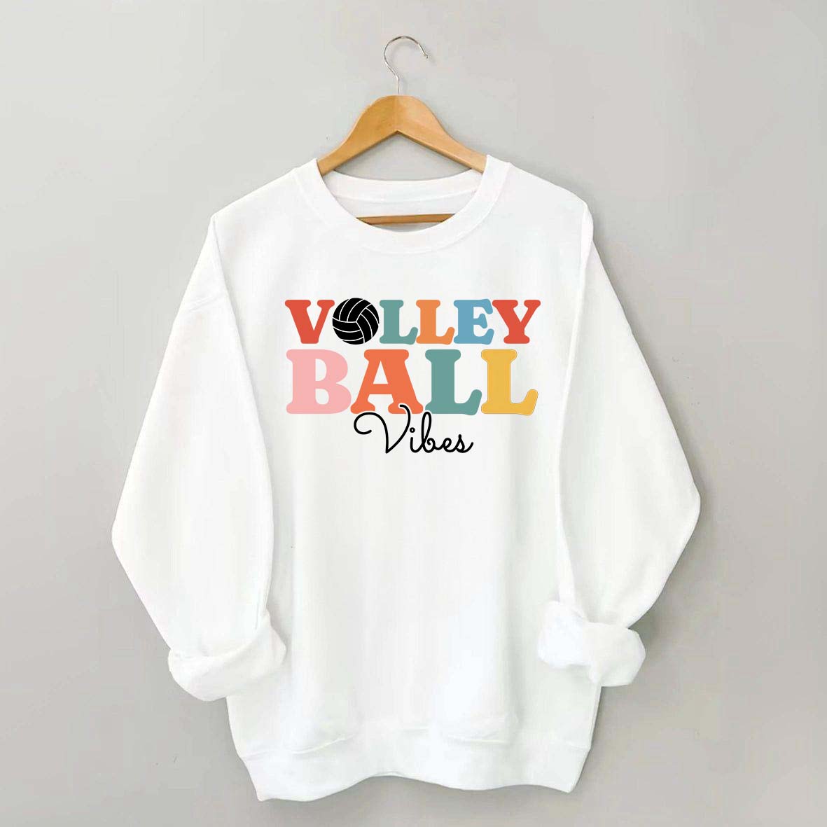 Volleyball-Vibes Sweatshirt