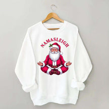 Namasleigh Santa Sweatshirt