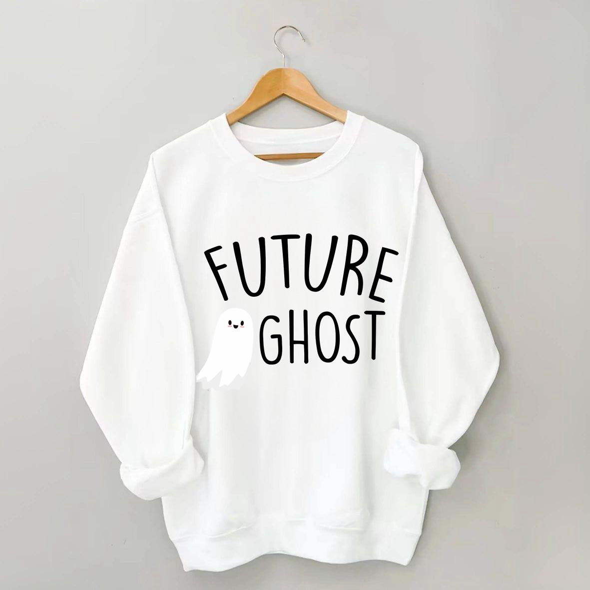 Future Ghost Halloween Sweatshirt