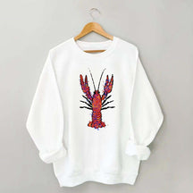 Watercolor Crawfish Sweatshirt