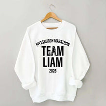 Custom Supporter Team Group Runner's Race Team Sweatshirt