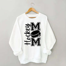 Hockey Mom Heart Simple Sweatshirt