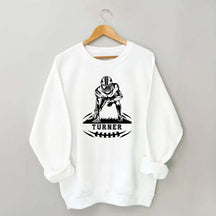 Custom Football Player Game Day Sweatshirt