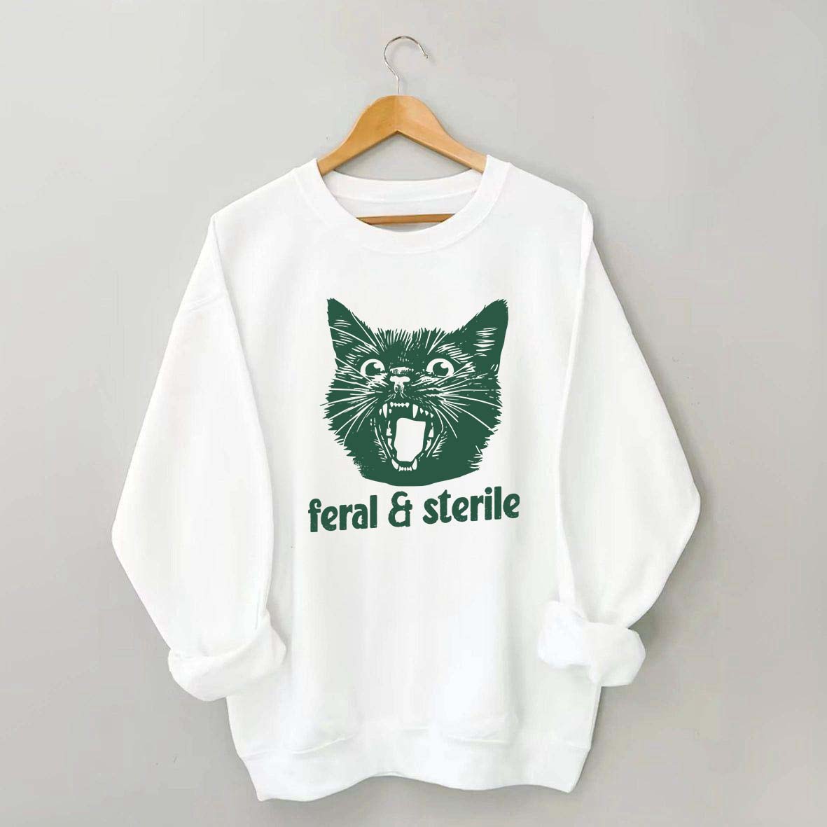 Feral and Sterile Cat Sweatshirt