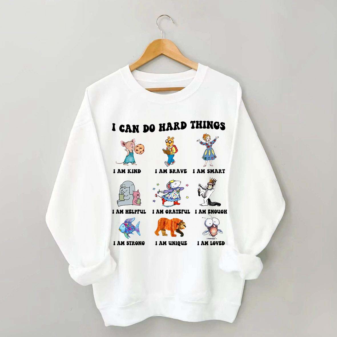 Read Aloud Book Character Sweatshirt