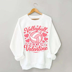 Volleyball Valentine Sweatshirt