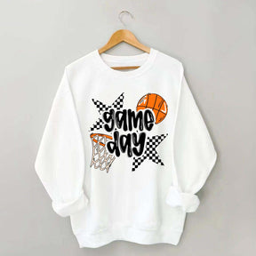 Game Day Basketball Go Team Sweatshirt