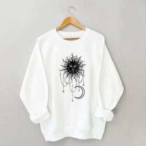Widow's Bay Patricia Celestial Sun Moon Sweatshirt