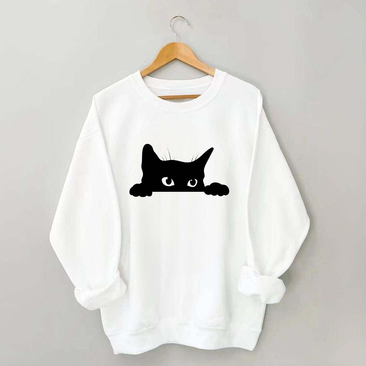 Cute Black Cat Owner Sweatshirt