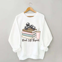 Read Lift Repeat Sweatshirt