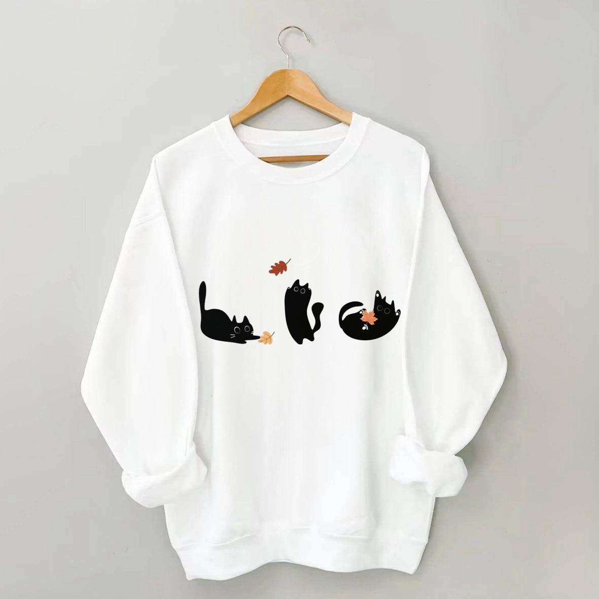 Comfort Colors Black Cats Fall Sweatshirt