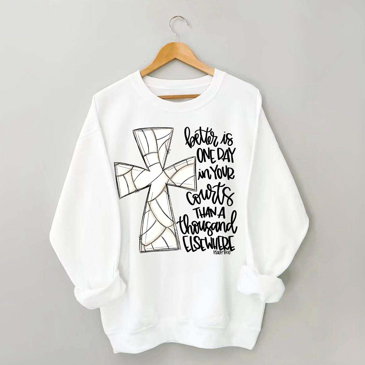 Volleyball Religous Sweatshirt
