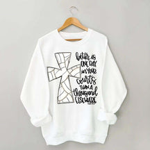 Volleyball Religous Sweatshirt