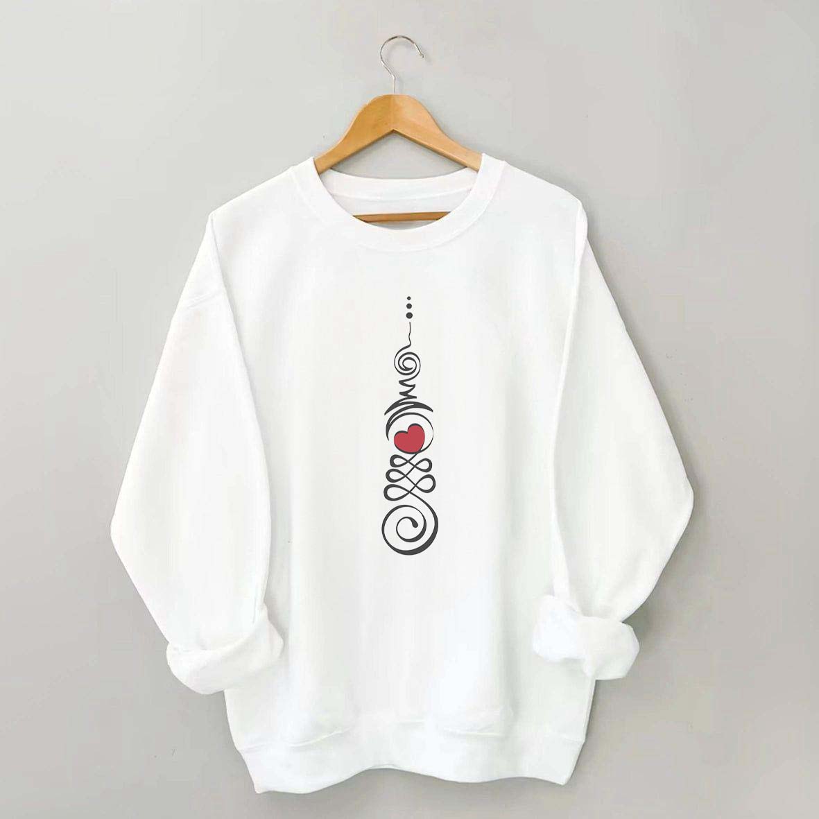 Heart Chakra Yoga Meditation Sweatshirt