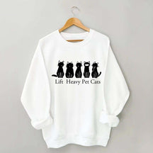 Lift Heavy Pet Cat Gym Sweatshirt