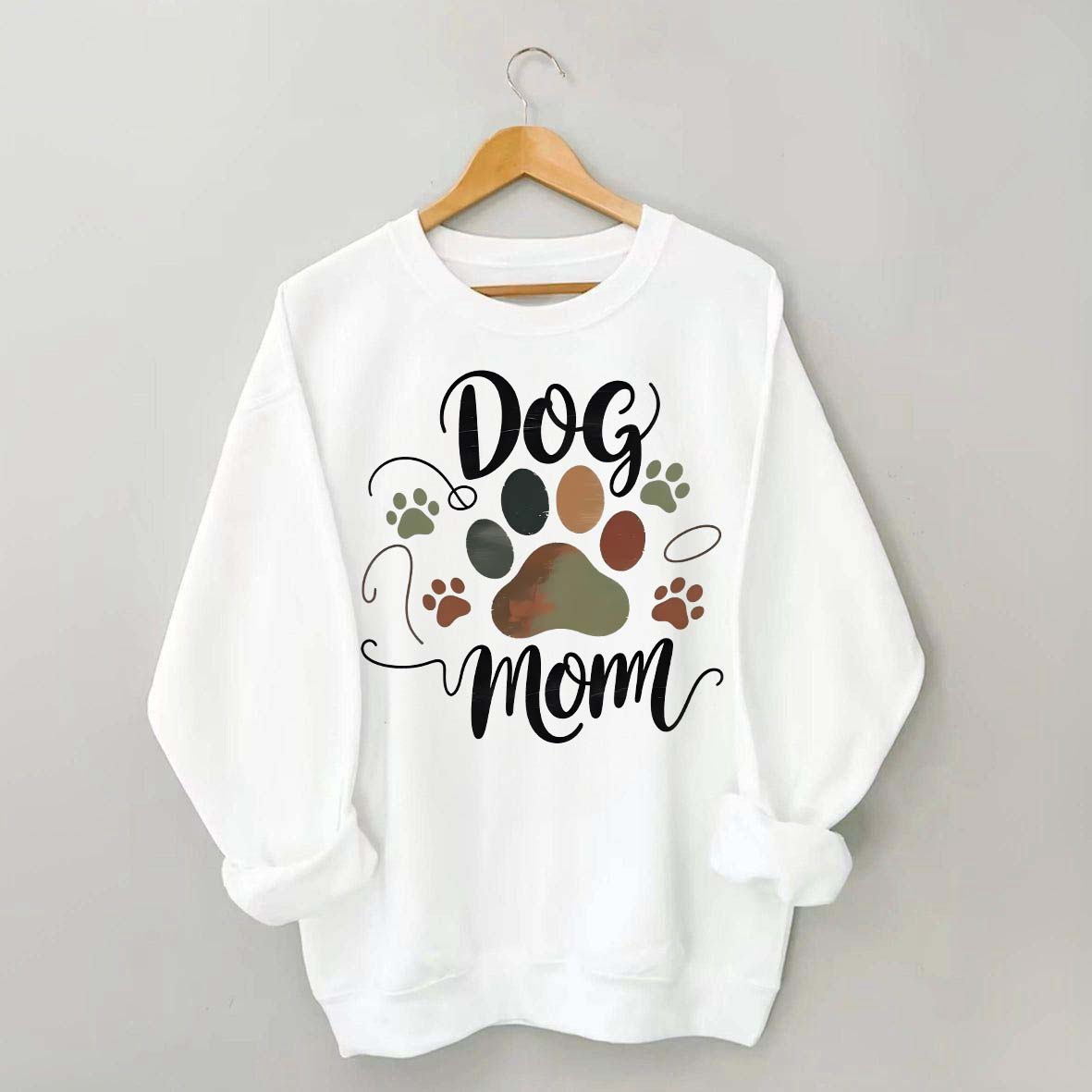 Retro Dog Mom Sweatshirt