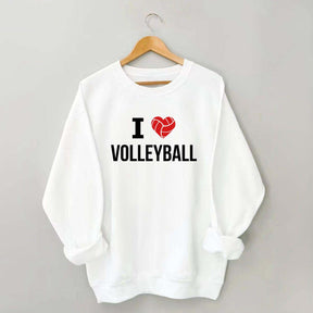 I love Volleyball Sweatshirt