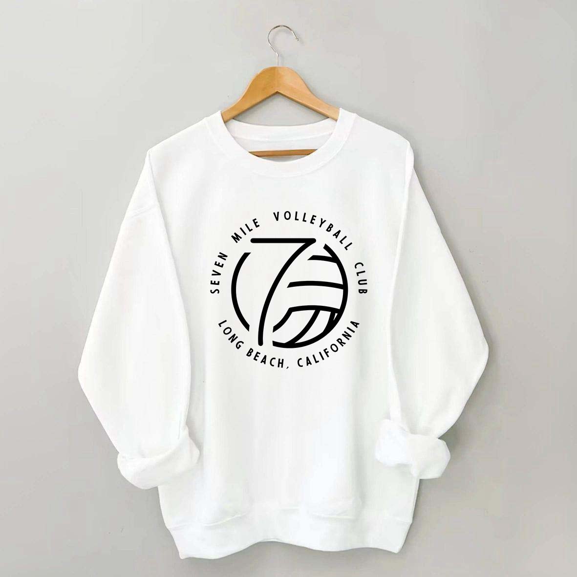 7 Mile Beach Volleyball Club Sweatshirt