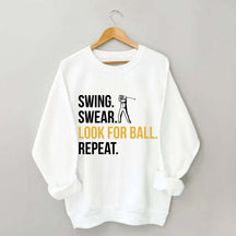 Swing Swear Look For Ball Repeat Sweatshirt