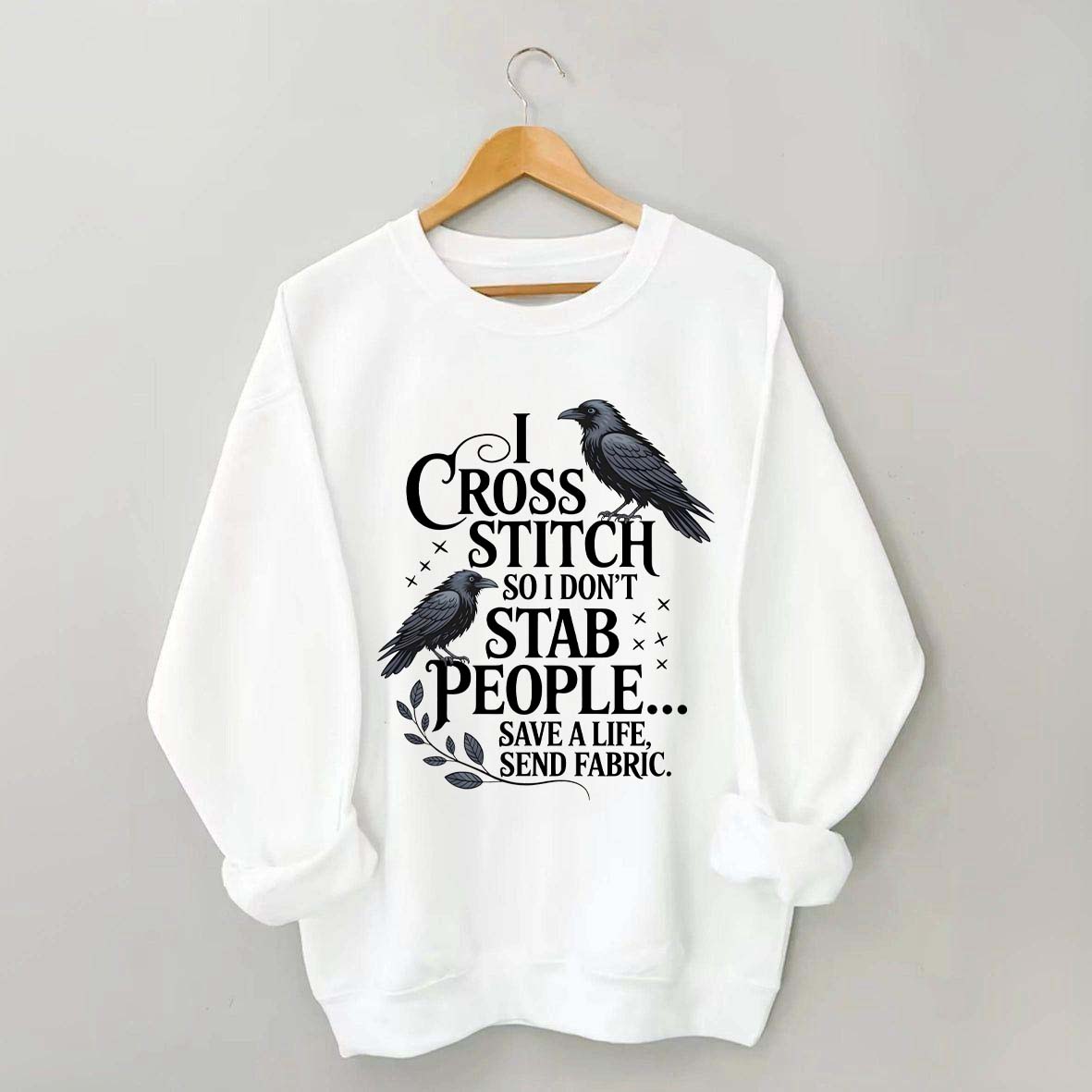 Cross Stitching Gift for Mom Sweatshirt