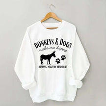 Donkey Owner Dog Sweatshirt