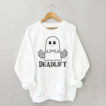 Cute Deadlift Ghost Sweatshirt