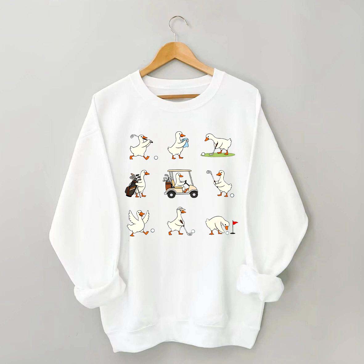 Funny Golf Goose Sweatshirt