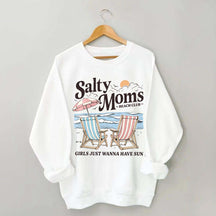 Salty Moms Beach Club Sweatshirt