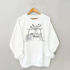 Jesus Heals The Man Of Palsy Sweatshirt