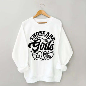Personalized Volleyball Those Are My Girls Sweatshirt
