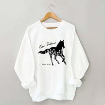 Free Indeed Horse Sweatshirt