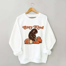 Punch Monkey Stay Kind Sweatshirt