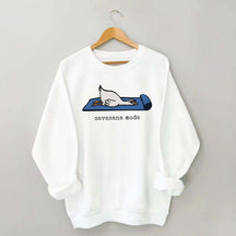 Silly Goose Yoga Savasana Mode Sweatshirt