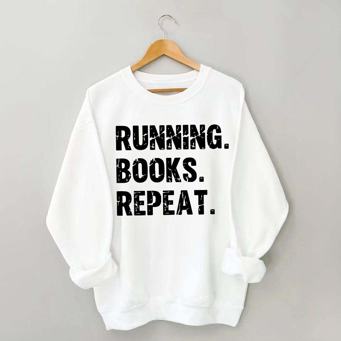 Running Books Repeat Sweatshirt