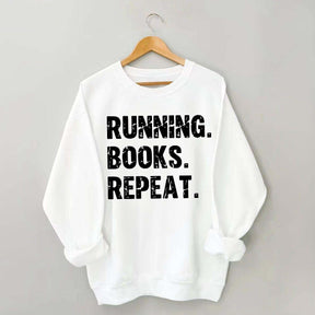 Running Books Repeat Sweatshirt