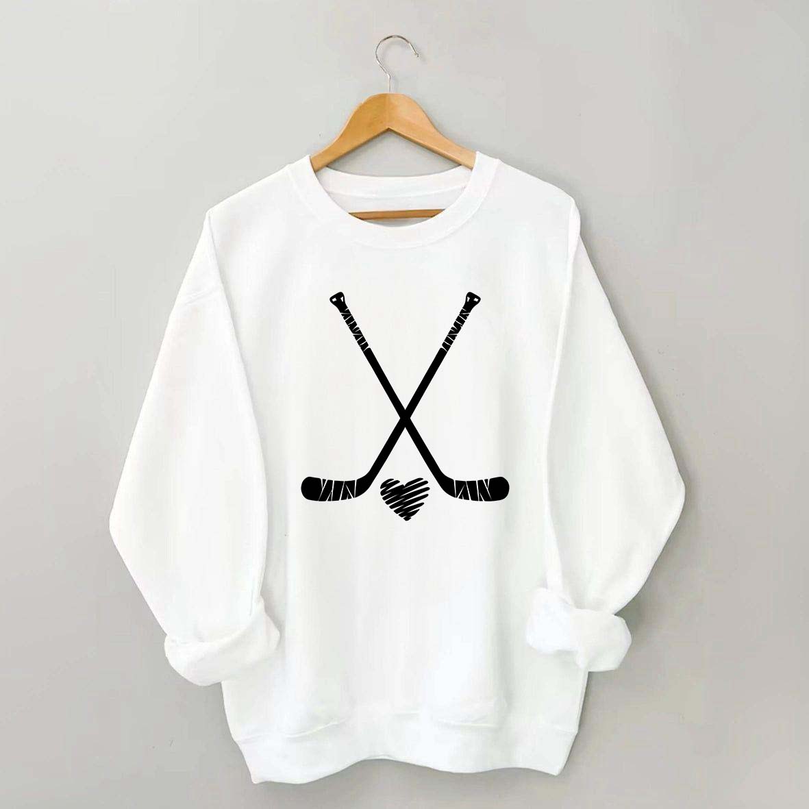 Hockey Mom Fan Sweatshirt