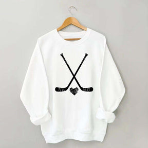 Hockey Mom Fan Sweatshirt