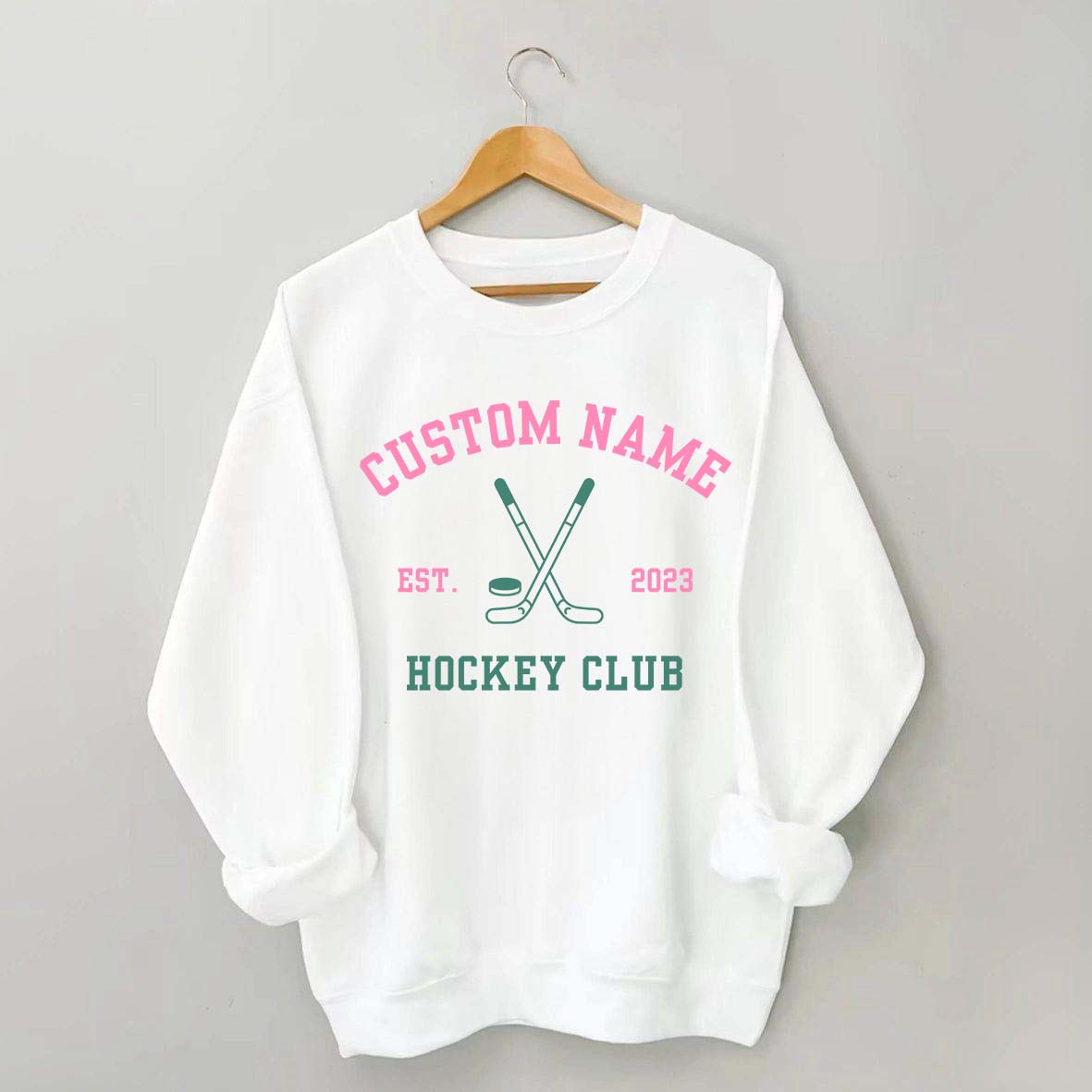Personalized Hockey Club Sweatshirt