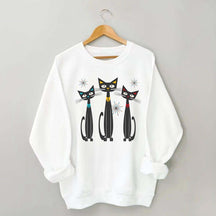 Atomic Cats Retro Sweatshirt