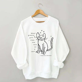 Love Of A Cat Sweatshirt