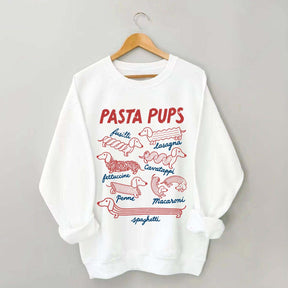 Comfort Colors Pasta Pups Dog Sweatshirt