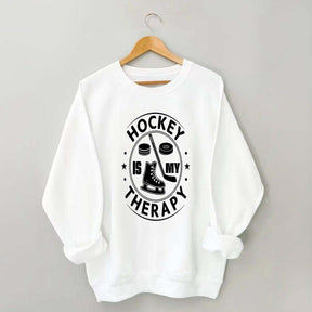 Hockey Is My Therapy Sweatshirt