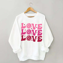 Volleyball Valentine's Day Sweatshirt